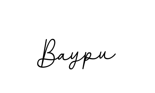 Similarly BallpointsItalic-DORy9 is the best handwritten signature design. Signature creator online .You can use it as an online autograph creator for name Baypu. Baypu signature style 11 images and pictures png