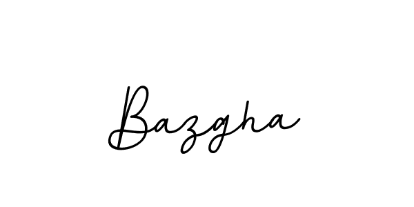 How to make Bazgha name signature. Use BallpointsItalic-DORy9 style for creating short signs online. This is the latest handwritten sign. Bazgha signature style 11 images and pictures png