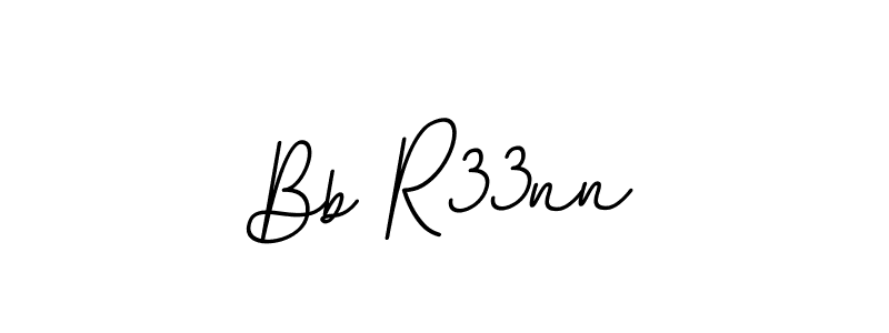 The best way (BallpointsItalic-DORy9) to make a short signature is to pick only two or three words in your name. The name Bb R33nn include a total of six letters. For converting this name. Bb R33nn signature style 11 images and pictures png