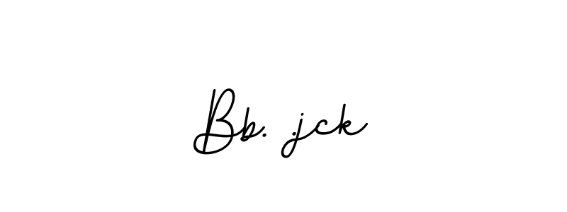 Create a beautiful signature design for name Bb. .jck. With this signature (BallpointsItalic-DORy9) fonts, you can make a handwritten signature for free. Bb. .jck signature style 11 images and pictures png