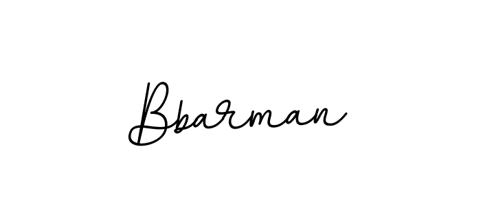 Use a signature maker to create a handwritten signature online. With this signature software, you can design (BallpointsItalic-DORy9) your own signature for name Bbarman. Bbarman signature style 11 images and pictures png