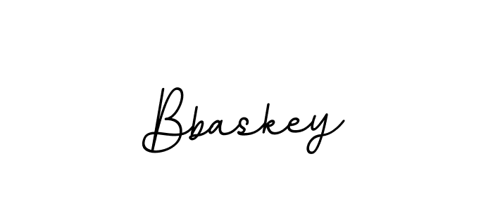 Make a beautiful signature design for name Bbaskey. With this signature (BallpointsItalic-DORy9) style, you can create a handwritten signature for free. Bbaskey signature style 11 images and pictures png