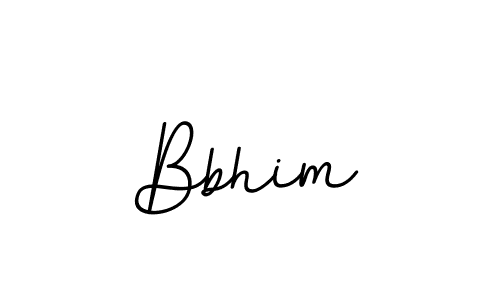 Create a beautiful signature design for name Bbhim. With this signature (BallpointsItalic-DORy9) fonts, you can make a handwritten signature for free. Bbhim signature style 11 images and pictures png