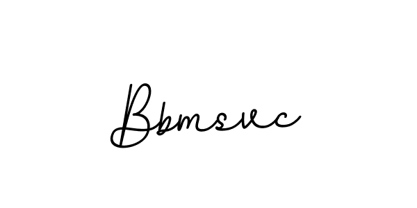 Create a beautiful signature design for name Bbmsvc. With this signature (BallpointsItalic-DORy9) fonts, you can make a handwritten signature for free. Bbmsvc signature style 11 images and pictures png