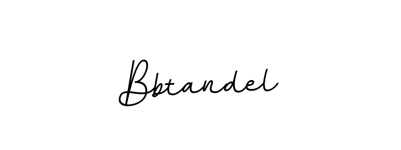 How to make Bbtandel name signature. Use BallpointsItalic-DORy9 style for creating short signs online. This is the latest handwritten sign. Bbtandel signature style 11 images and pictures png