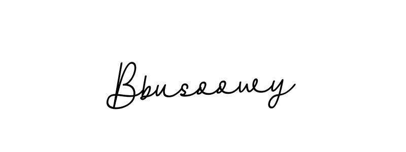 Also we have Bbusoowy name is the best signature style. Create professional handwritten signature collection using BallpointsItalic-DORy9 autograph style. Bbusoowy signature style 11 images and pictures png