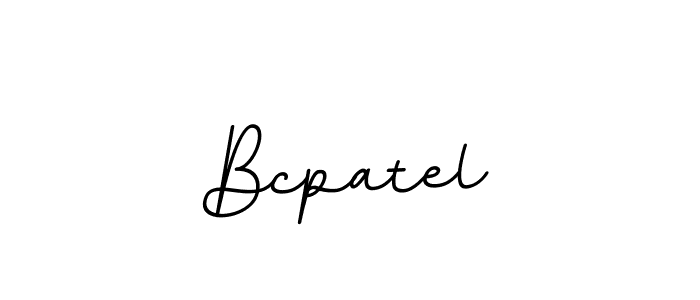 Bcpatel stylish signature style. Best Handwritten Sign (BallpointsItalic-DORy9) for my name. Handwritten Signature Collection Ideas for my name Bcpatel. Bcpatel signature style 11 images and pictures png