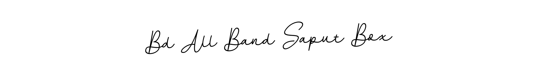 Similarly BallpointsItalic-DORy9 is the best handwritten signature design. Signature creator online .You can use it as an online autograph creator for name Bd All Band Saput Box. Bd All Band Saput Box signature style 11 images and pictures png