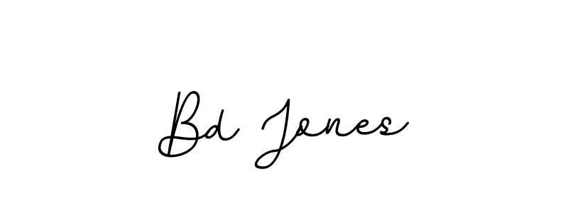 The best way (BallpointsItalic-DORy9) to make a short signature is to pick only two or three words in your name. The name Bd Jones include a total of six letters. For converting this name. Bd Jones signature style 11 images and pictures png