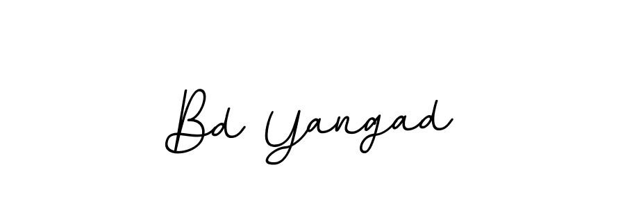 BallpointsItalic-DORy9 is a professional signature style that is perfect for those who want to add a touch of class to their signature. It is also a great choice for those who want to make their signature more unique. Get Bd Yangad name to fancy signature for free. Bd Yangad signature style 11 images and pictures png