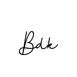 Bdk stylish signature style. Best Handwritten Sign (BallpointsItalic-DORy9) for my name. Handwritten Signature Collection Ideas for my name Bdk. Bdk signature style 11 images and pictures png
