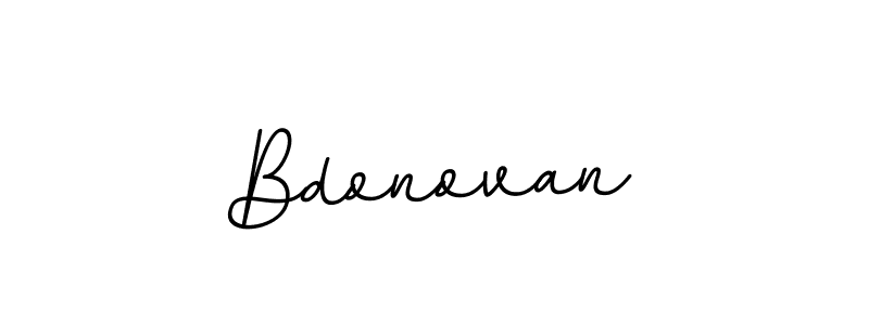Make a beautiful signature design for name Bdonovan. With this signature (BallpointsItalic-DORy9) style, you can create a handwritten signature for free. Bdonovan signature style 11 images and pictures png