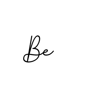 Use a signature maker to create a handwritten signature online. With this signature software, you can design (BallpointsItalic-DORy9) your own signature for name Be . Be  signature style 11 images and pictures png