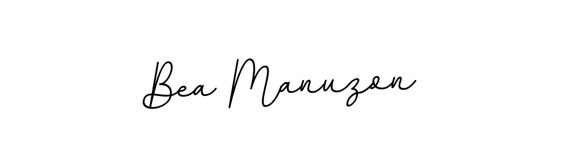 The best way (BallpointsItalic-DORy9) to make a short signature is to pick only two or three words in your name. The name Bea Manuzon include a total of six letters. For converting this name. Bea Manuzon signature style 11 images and pictures png