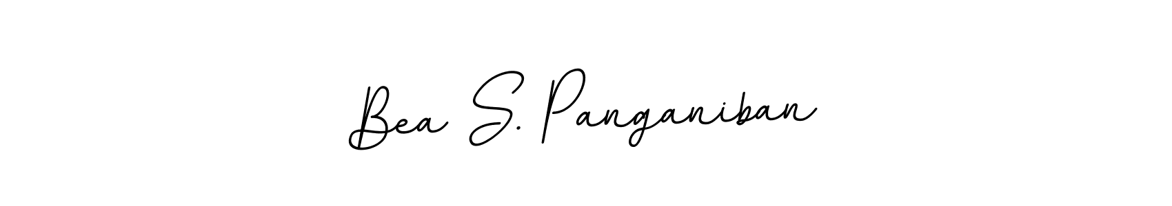 How to make Bea S. Panganiban name signature. Use BallpointsItalic-DORy9 style for creating short signs online. This is the latest handwritten sign. Bea S. Panganiban signature style 11 images and pictures png