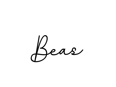 Create a beautiful signature design for name Beas. With this signature (BallpointsItalic-DORy9) fonts, you can make a handwritten signature for free. Beas signature style 11 images and pictures png