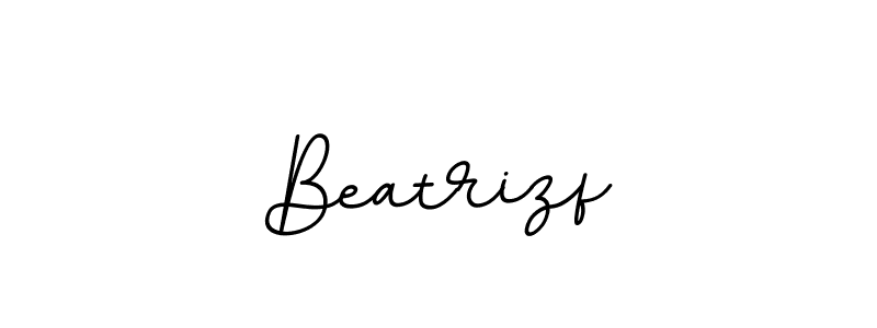 Beatrizf stylish signature style. Best Handwritten Sign (BallpointsItalic-DORy9) for my name. Handwritten Signature Collection Ideas for my name Beatrizf. Beatrizf signature style 11 images and pictures png