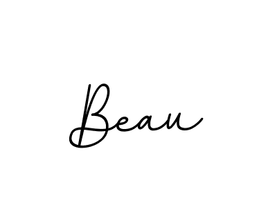 Beau stylish signature style. Best Handwritten Sign (BallpointsItalic-DORy9) for my name. Handwritten Signature Collection Ideas for my name Beau. Beau signature style 11 images and pictures png