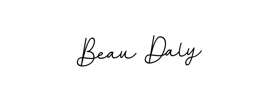 You should practise on your own different ways (BallpointsItalic-DORy9) to write your name (Beau Daly) in signature. don't let someone else do it for you. Beau Daly signature style 11 images and pictures png