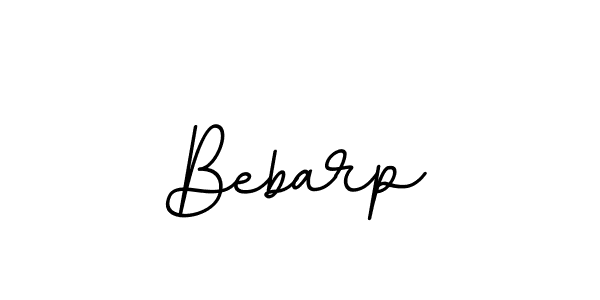Use a signature maker to create a handwritten signature online. With this signature software, you can design (BallpointsItalic-DORy9) your own signature for name Bebarp. Bebarp signature style 11 images and pictures png