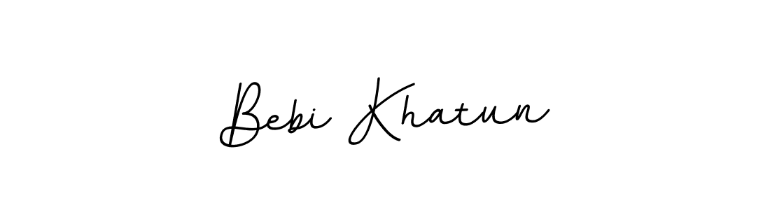 Here are the top 10 professional signature styles for the name Bebi Khatun. These are the best autograph styles you can use for your name. Bebi Khatun signature style 11 images and pictures png