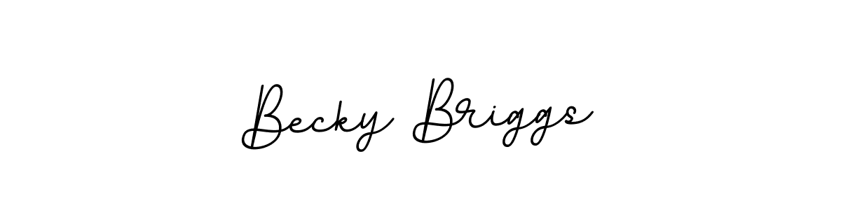 How to make Becky Briggs signature? BallpointsItalic-DORy9 is a professional autograph style. Create handwritten signature for Becky Briggs name. Becky Briggs signature style 11 images and pictures png