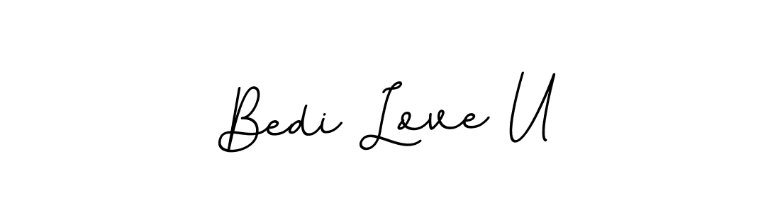 Make a beautiful signature design for name Bedi Love U. Use this online signature maker to create a handwritten signature for free. Bedi Love U signature style 11 images and pictures png