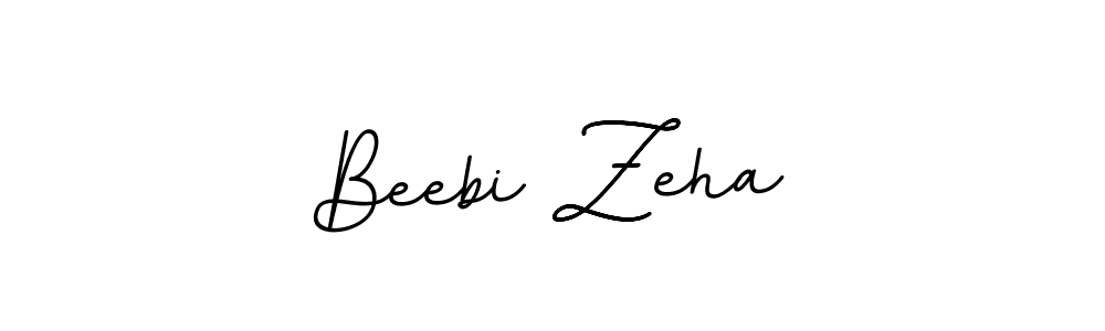 Here are the top 10 professional signature styles for the name Beebi Zeha. These are the best autograph styles you can use for your name. Beebi Zeha signature style 11 images and pictures png