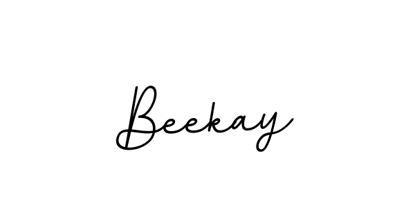 Beekay stylish signature style. Best Handwritten Sign (BallpointsItalic-DORy9) for my name. Handwritten Signature Collection Ideas for my name Beekay. Beekay signature style 11 images and pictures png