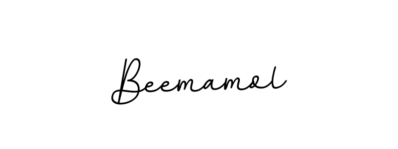The best way (BallpointsItalic-DORy9) to make a short signature is to pick only two or three words in your name. The name Beemamol include a total of six letters. For converting this name. Beemamol signature style 11 images and pictures png