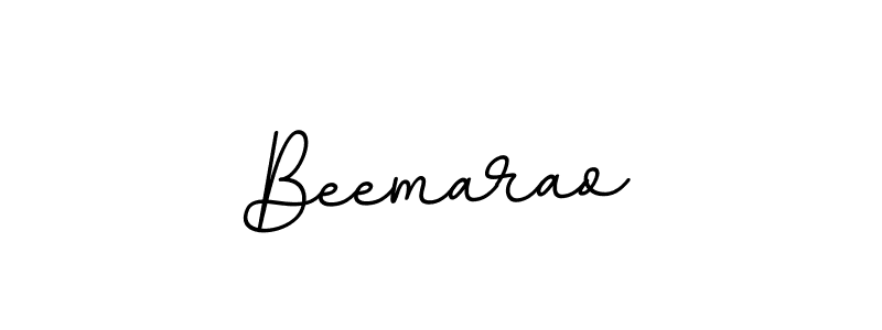 Beemarao stylish signature style. Best Handwritten Sign (BallpointsItalic-DORy9) for my name. Handwritten Signature Collection Ideas for my name Beemarao. Beemarao signature style 11 images and pictures png