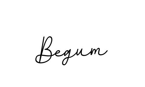 Create a beautiful signature design for name Begum. With this signature (BallpointsItalic-DORy9) fonts, you can make a handwritten signature for free. Begum signature style 11 images and pictures png