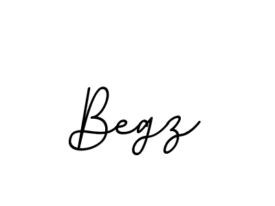 Create a beautiful signature design for name Begz. With this signature (BallpointsItalic-DORy9) fonts, you can make a handwritten signature for free. Begz signature style 11 images and pictures png