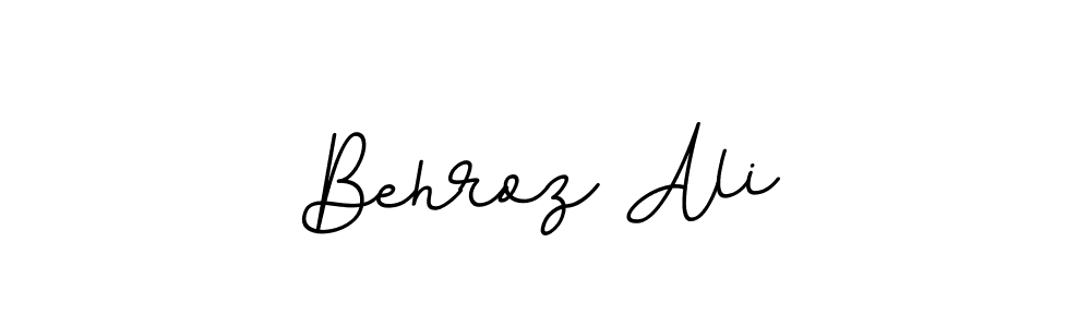 Use a signature maker to create a handwritten signature online. With this signature software, you can design (BallpointsItalic-DORy9) your own signature for name Behroz Ali. Behroz Ali signature style 11 images and pictures png