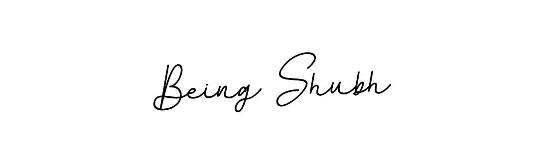 How to make Being Shubh signature? BallpointsItalic-DORy9 is a professional autograph style. Create handwritten signature for Being Shubh name. Being Shubh signature style 11 images and pictures png