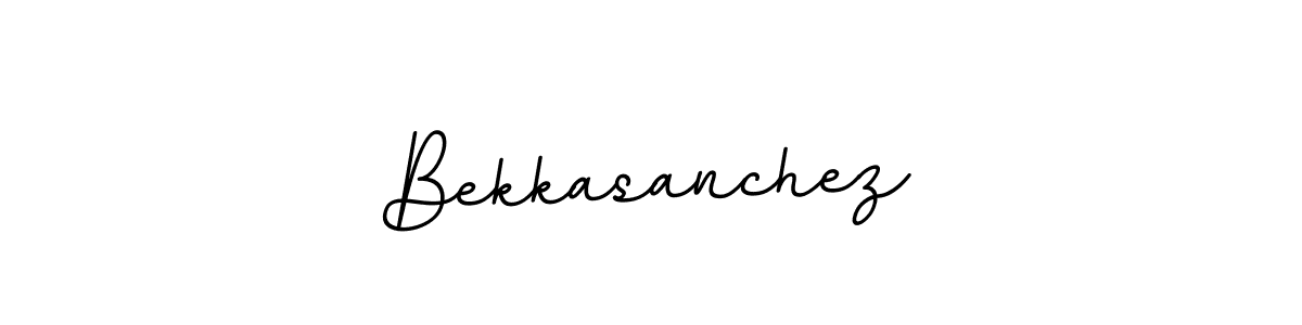 if you are searching for the best signature style for your name Bekkasanchez. so please give up your signature search. here we have designed multiple signature styles  using BallpointsItalic-DORy9. Bekkasanchez signature style 11 images and pictures png