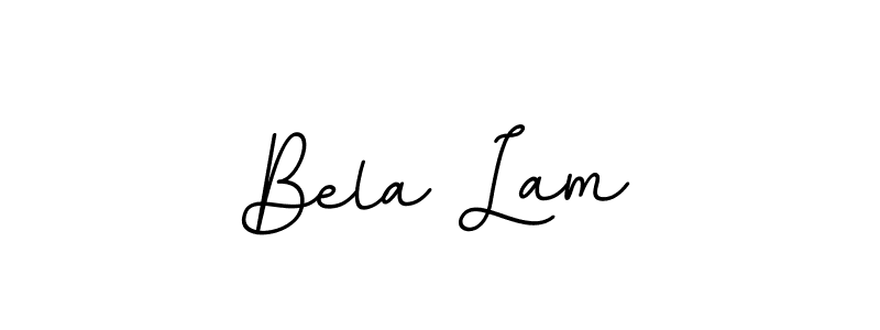 Check out images of Autograph of Bela Lam name. Actor Bela Lam Signature Style. BallpointsItalic-DORy9 is a professional sign style online. Bela Lam signature style 11 images and pictures png