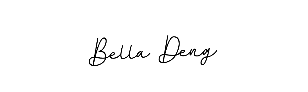 Bella Deng stylish signature style. Best Handwritten Sign (BallpointsItalic-DORy9) for my name. Handwritten Signature Collection Ideas for my name Bella Deng. Bella Deng signature style 11 images and pictures png