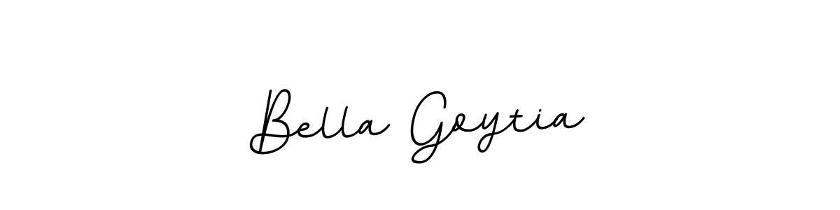 Make a beautiful signature design for name Bella Goytia. With this signature (BallpointsItalic-DORy9) style, you can create a handwritten signature for free. Bella Goytia signature style 11 images and pictures png