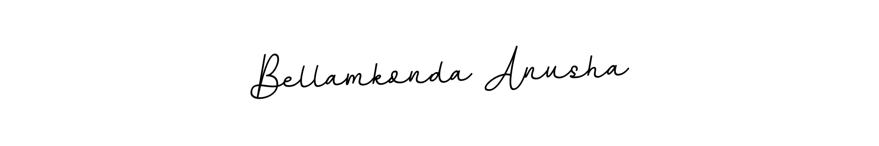 This is the best signature style for the Bellamkonda Anusha name. Also you like these signature font (BallpointsItalic-DORy9). Mix name signature. Bellamkonda Anusha signature style 11 images and pictures png