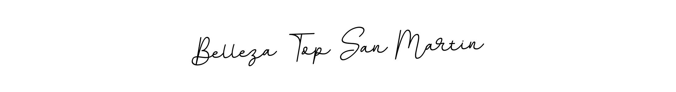 This is the best signature style for the Belleza Top San Martin name. Also you like these signature font (BallpointsItalic-DORy9). Mix name signature. Belleza Top San Martin signature style 11 images and pictures png