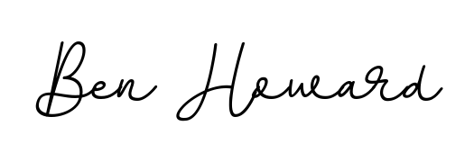 Get inspired by this graceful BallpointsItalic-DORy9 signature style for name Ben Howard. Smooth loops and balanced proportions for everyday use. Ben Howard signature style 11 images and pictures png