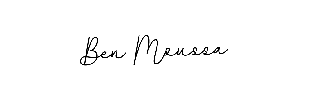 Once you've used our free online signature maker to create your best signature BallpointsItalic-DORy9 style, it's time to enjoy all of the benefits that Ben Moussa name signing documents. Ben Moussa signature style 11 images and pictures png