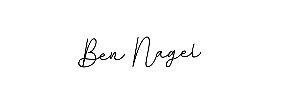 Create a beautiful signature design for name Ben Nagel. With this signature (BallpointsItalic-DORy9) fonts, you can make a handwritten signature for free. Ben Nagel signature style 11 images and pictures png