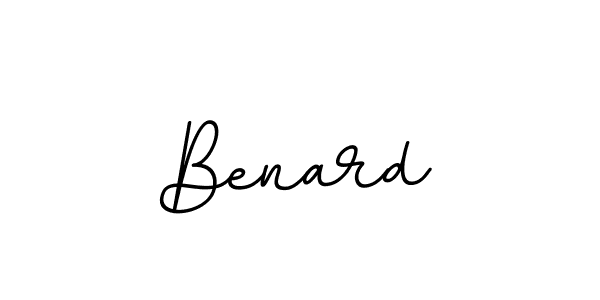 Benard stylish signature style. Best Handwritten Sign (BallpointsItalic-DORy9) for my name. Handwritten Signature Collection Ideas for my name Benard. Benard signature style 11 images and pictures png