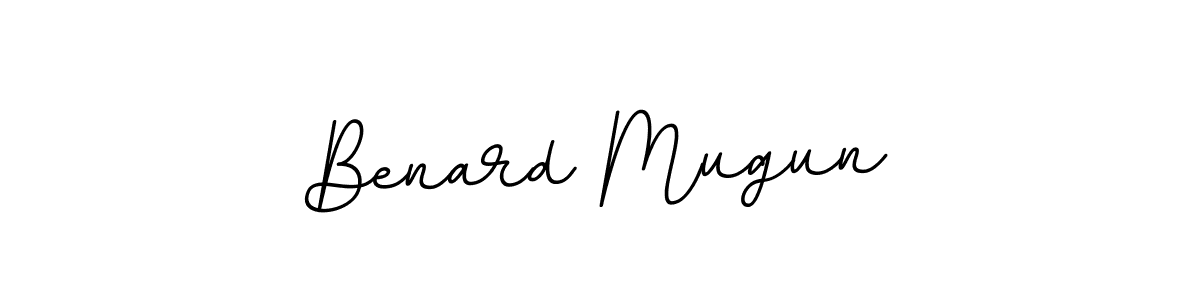 Also You can easily find your signature by using the search form. We will create Benard Mugun name handwritten signature images for you free of cost using BallpointsItalic-DORy9 sign style. Benard Mugun signature style 11 images and pictures png