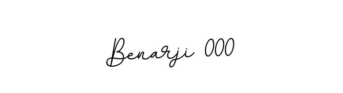 Make a beautiful signature design for name Benarji 000. With this signature (BallpointsItalic-DORy9) style, you can create a handwritten signature for free. Benarji 000 signature style 11 images and pictures png