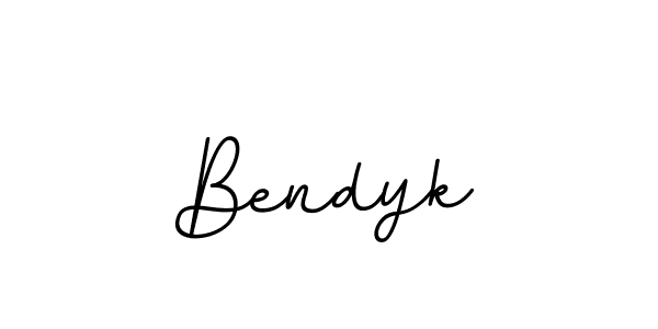 You should practise on your own different ways (BallpointsItalic-DORy9) to write your name (Bendyk) in signature. don't let someone else do it for you. Bendyk signature style 11 images and pictures png