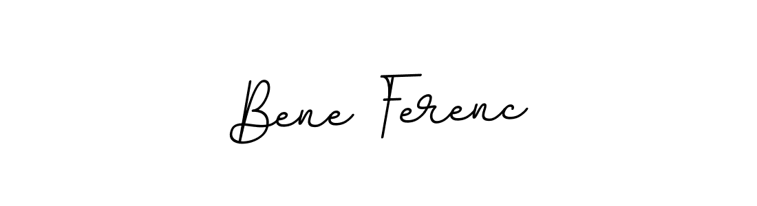 Check out images of Autograph of Bene Ferenc name. Actor Bene Ferenc Signature Style. BallpointsItalic-DORy9 is a professional sign style online. Bene Ferenc signature style 11 images and pictures png