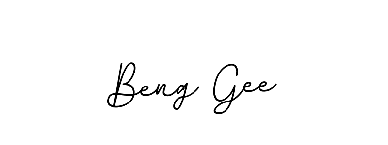 You can use this online signature creator to create a handwritten signature for the name Beng Gee. This is the best online autograph maker. Beng Gee signature style 11 images and pictures png